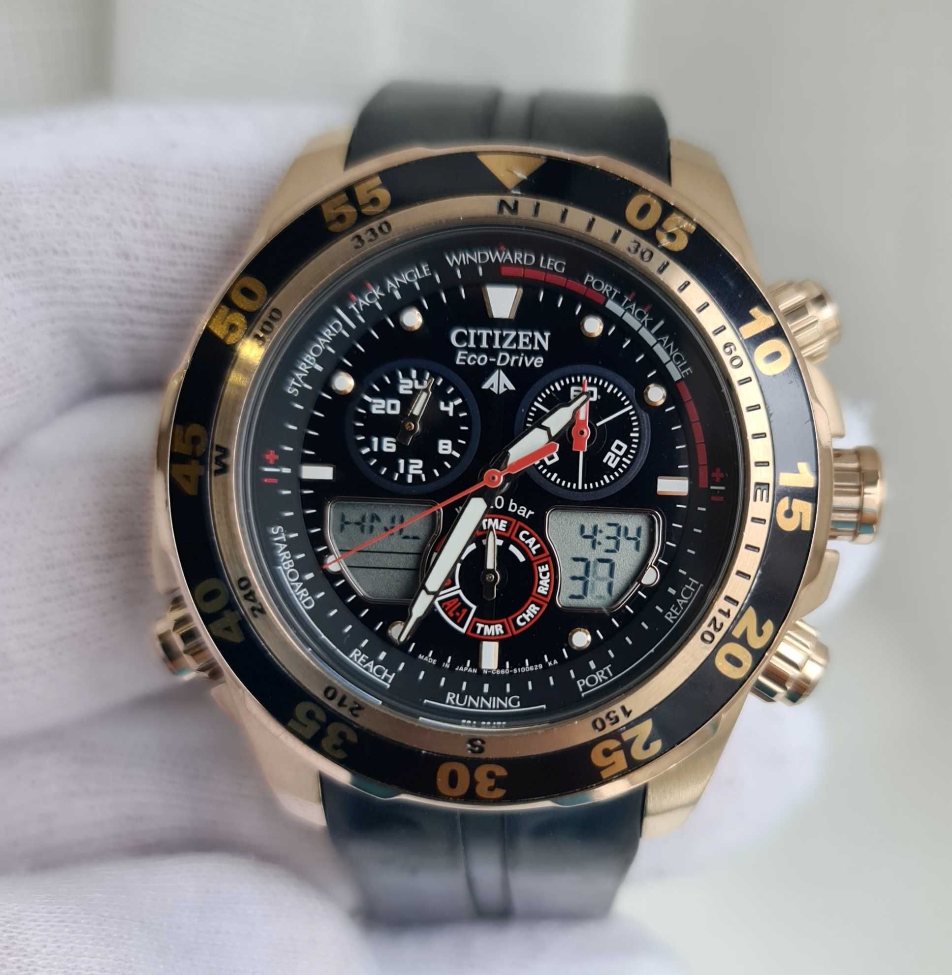 Чоловічий годинник Citizen Eco-Drive Promaster 200m Chronograph C660