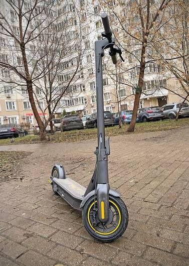 Ninebot G30 Max — цельнолитые колёса, до 30 км хода, всё работает!