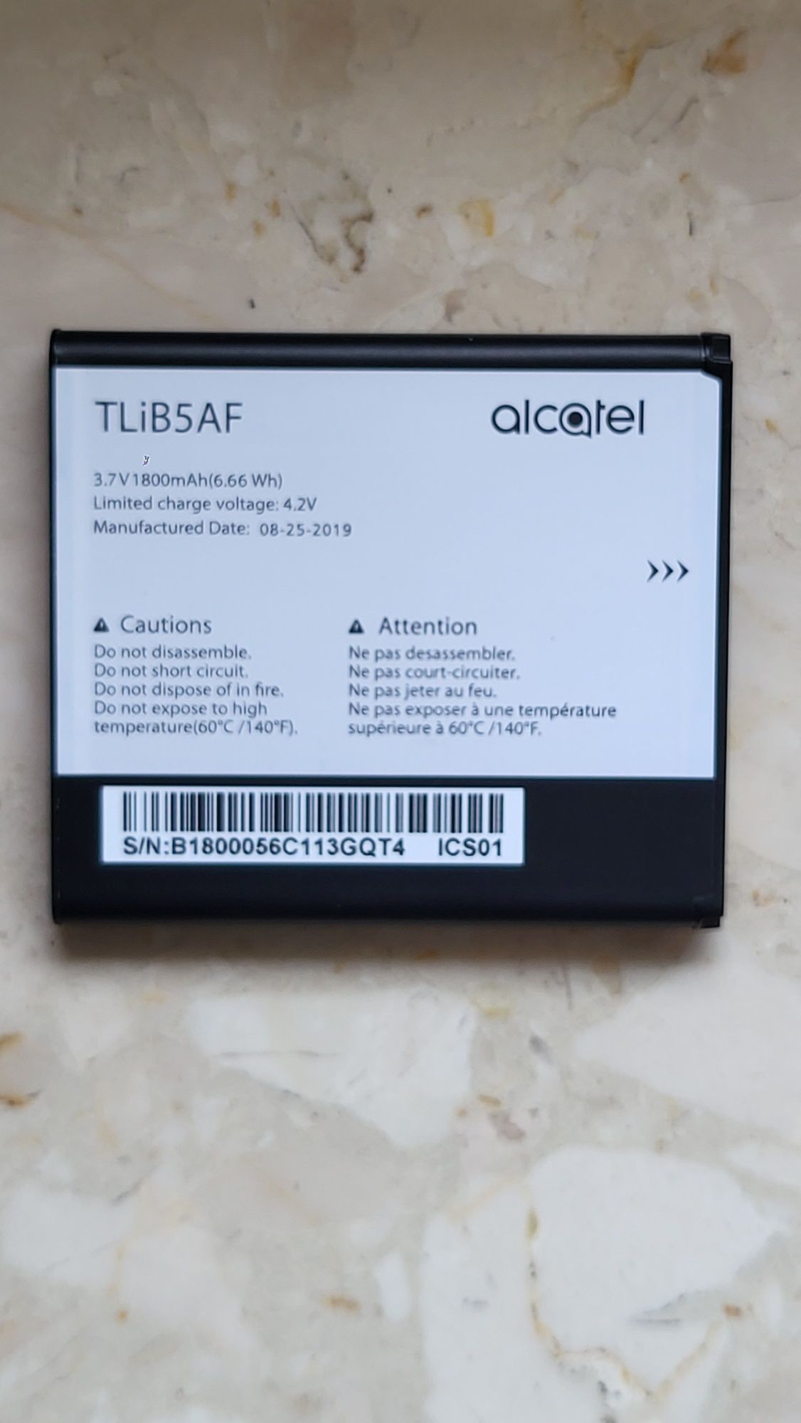 Bateria ALCATEL TLiB5AF 1800mAh router link zone MW40 I inne modele