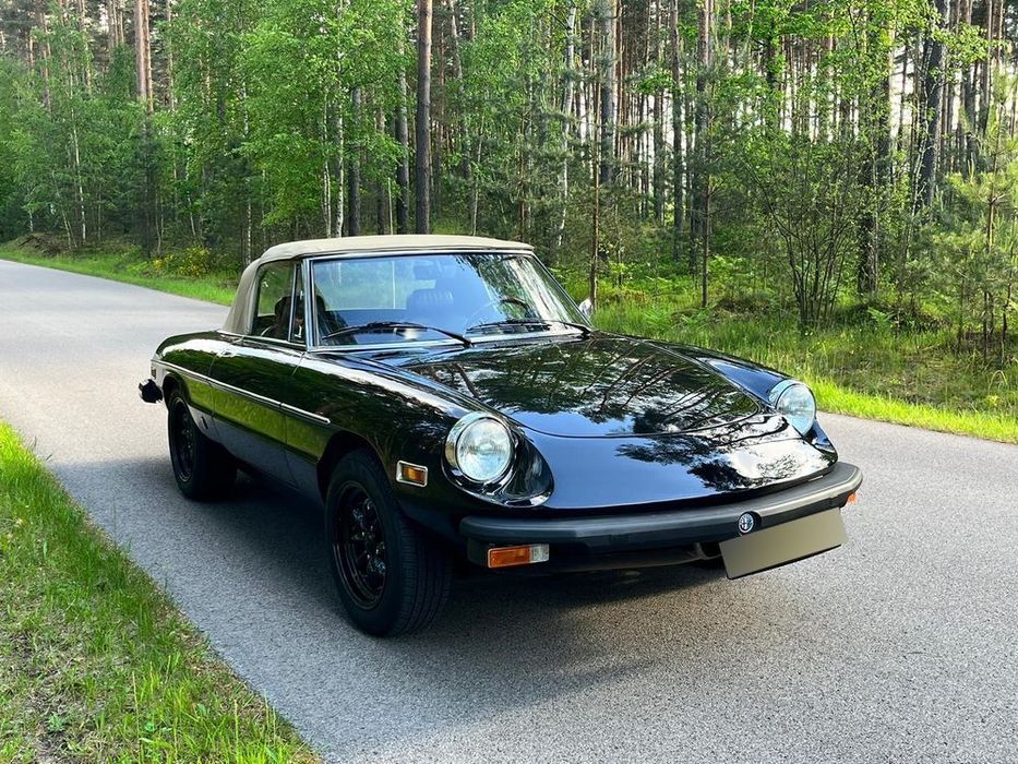 Alfa Romeo Spider Stan bardzo dobry, zakupiony z personalnej kolekcji. Gotowe do jazdy.