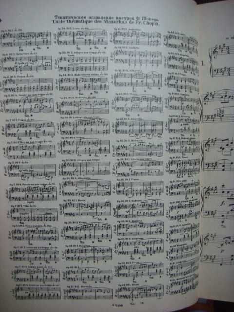 Ноты для фортепиано Лист 1932-1933 гг. изд.
