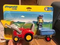 Playmobil 6964 1.2.3 Traktor z przyczepą