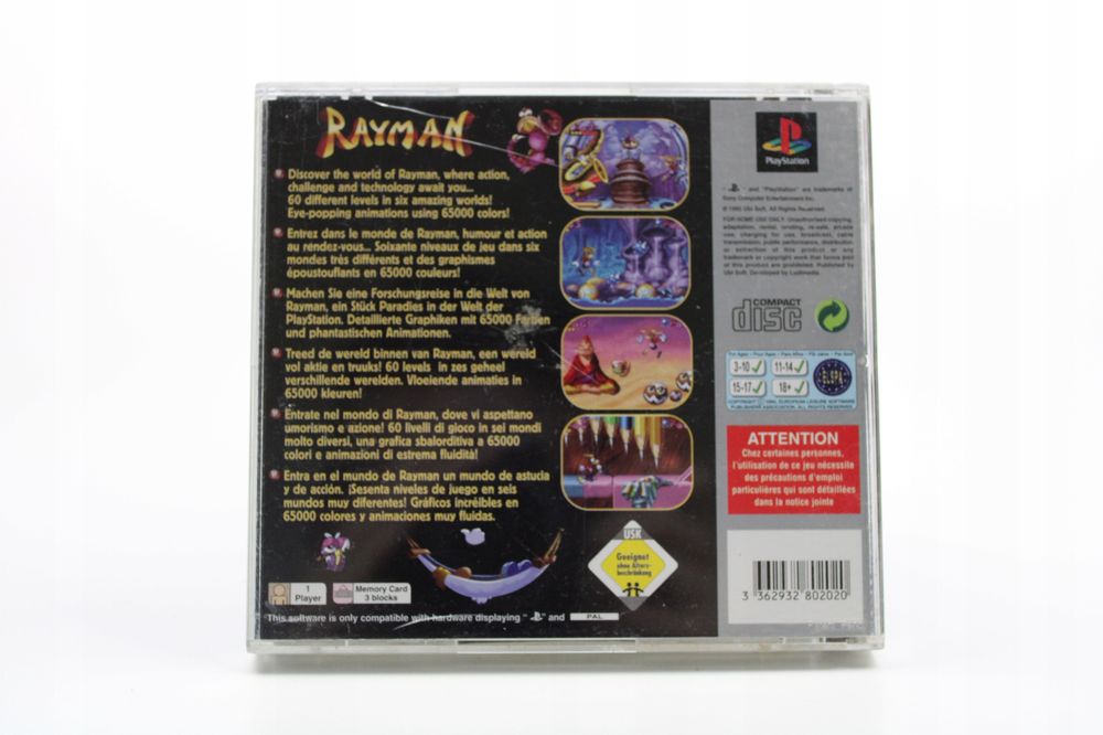 Rayman Psx Ps1 Playstation (Psx)