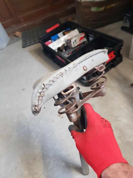 Siodełko sztyca ZZR Romet retro