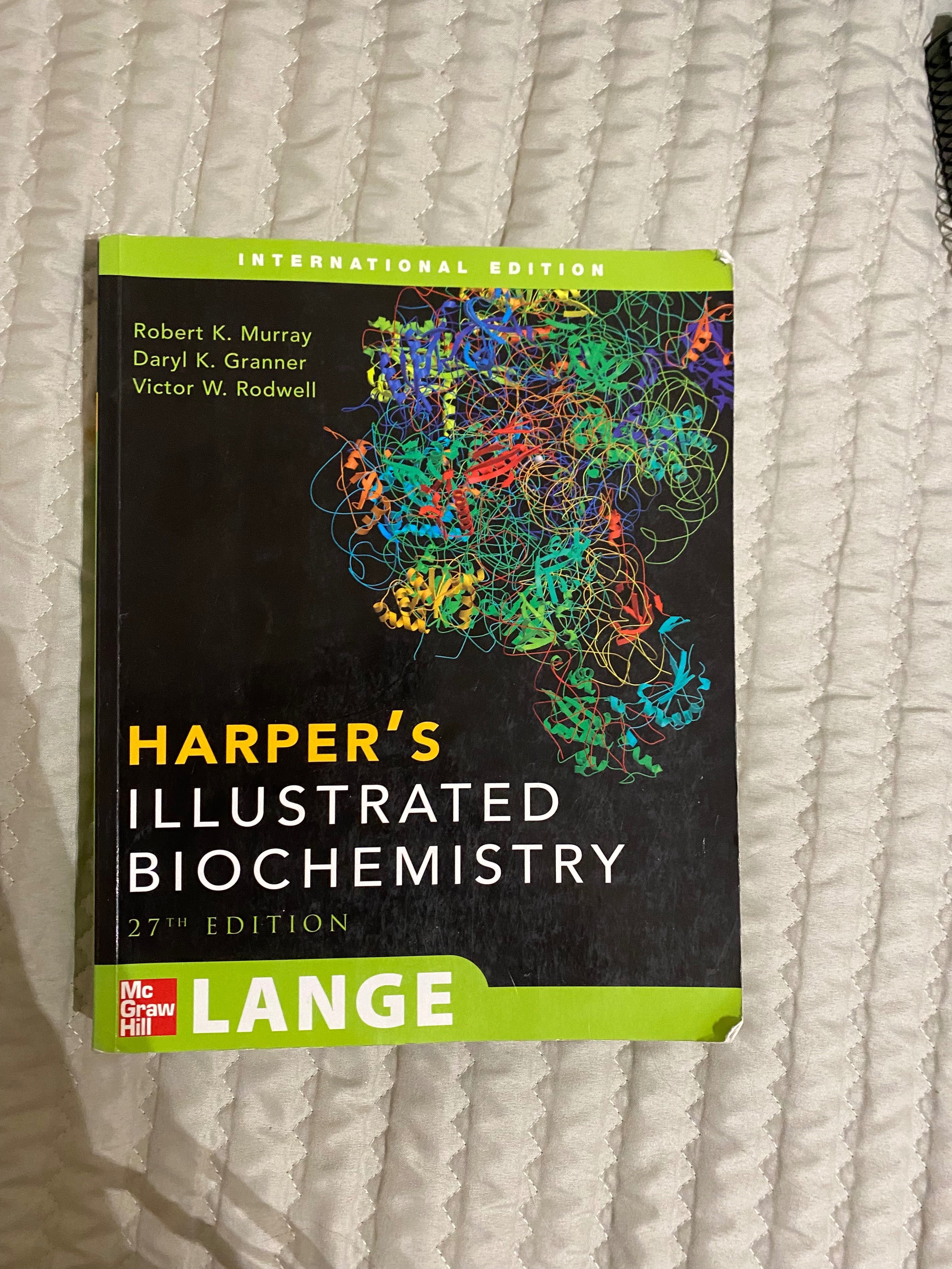 Livro Harper's illustrated Biochemistry