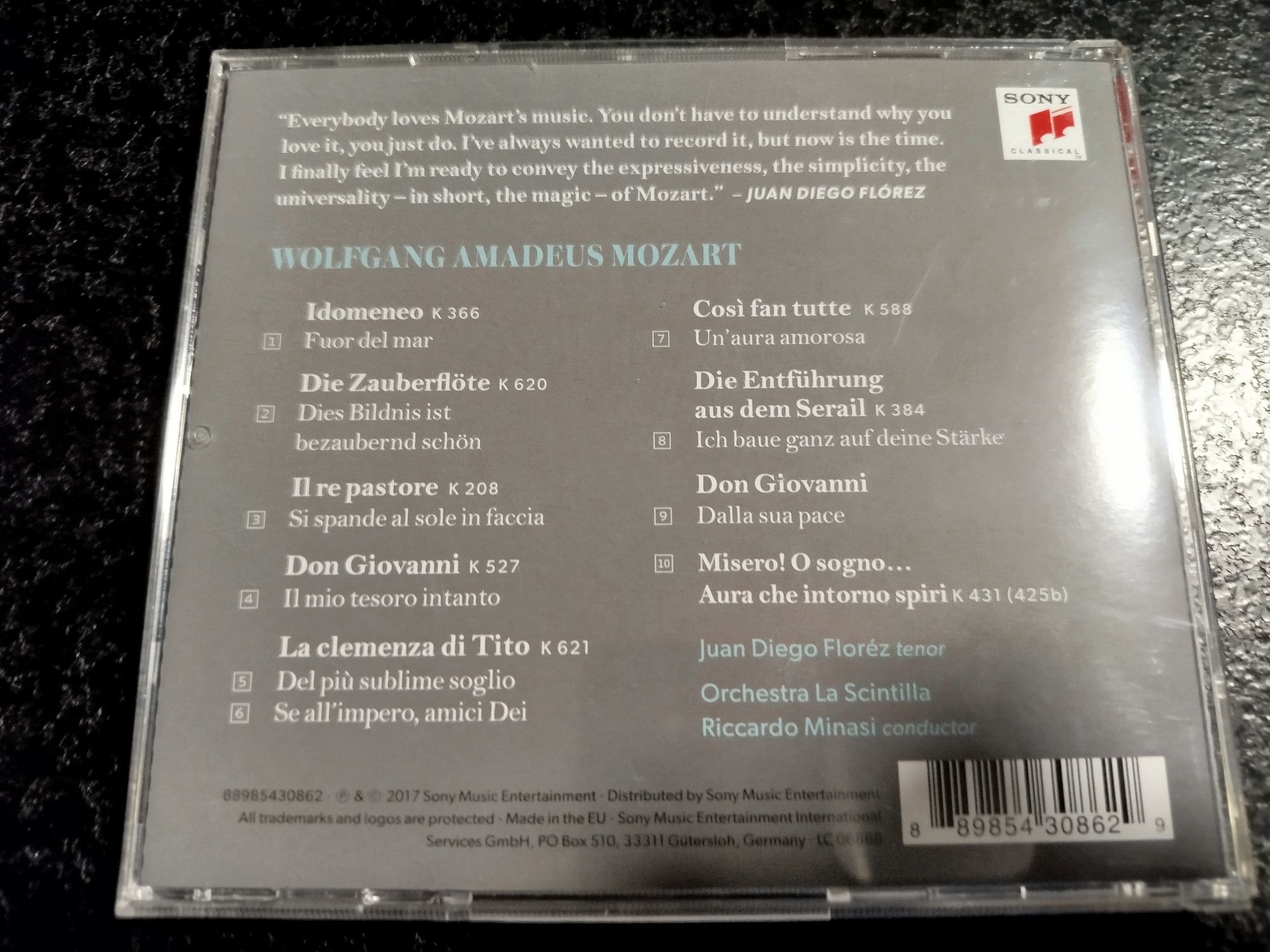 Juan Diego Florez MOZART płyta CD