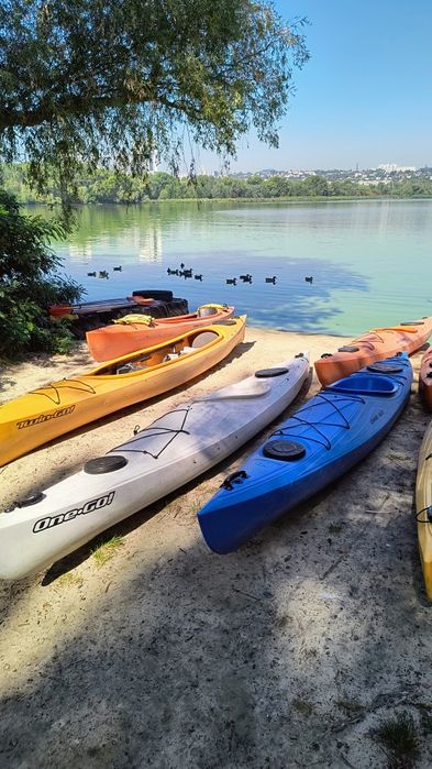 Каяки: Riverday,Kolibri,Genom.