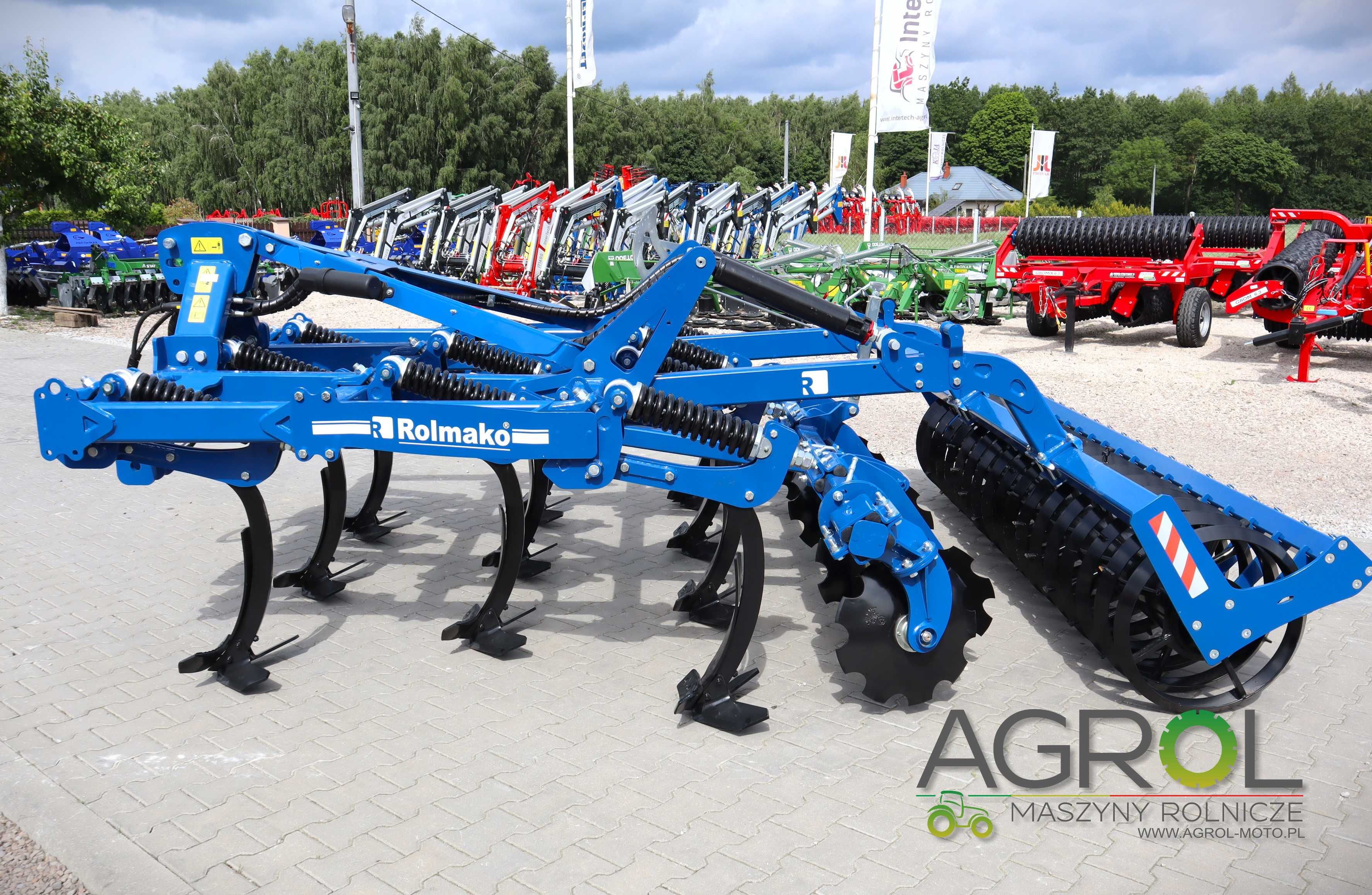 Gruber agregat bezorkowy kultywator Sułtan Agro factory Rolmako Grano