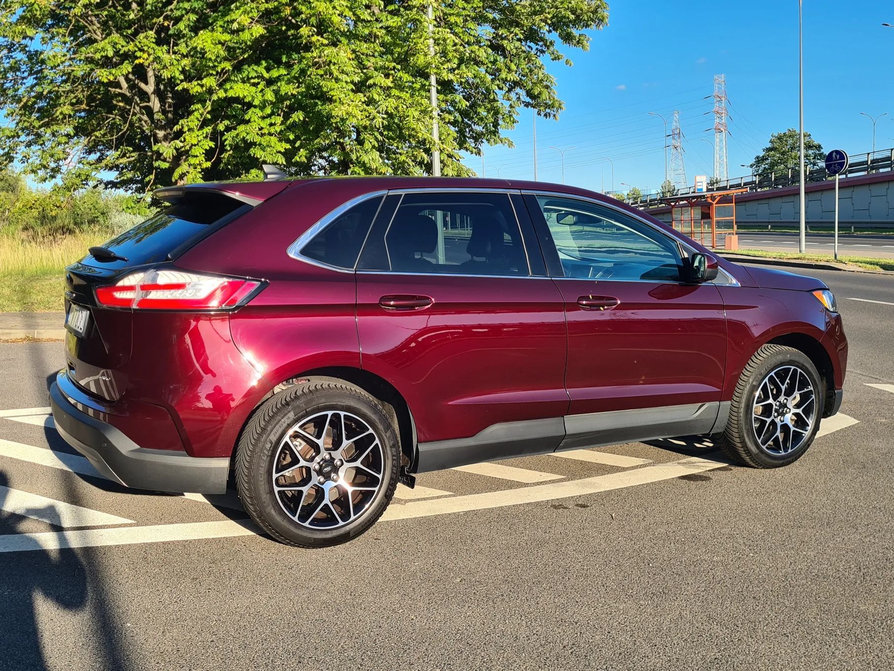 Ford Edge 2021 Ford Edge 2.0 4x4 Duży tablet SYNC4 AWD Benzyna