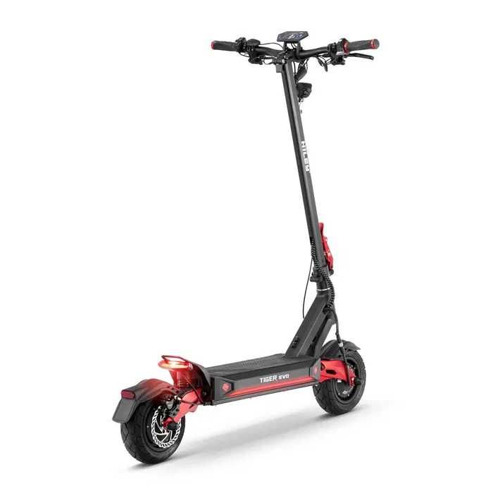 Wodoodporna hulajnoga elektryczna Hiley Tiger EVO GTR - Flame Red IPX7