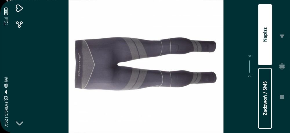 Komplet bielizny termoaktywnej rozm. 3XL