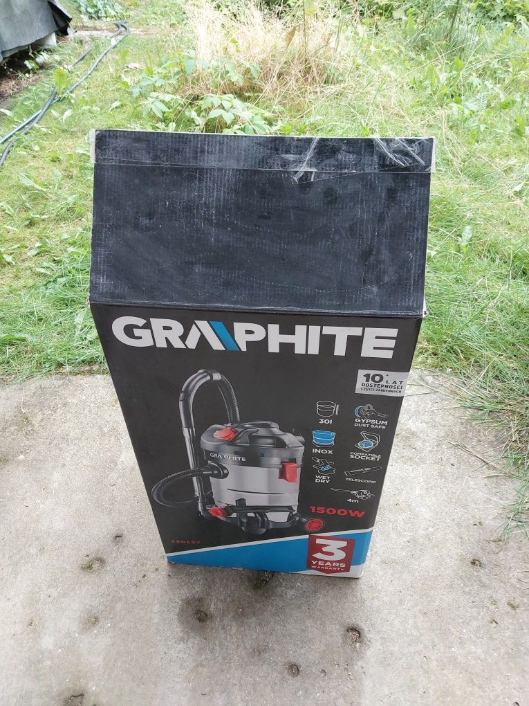 Odkurzacz warsztatowy Graphite