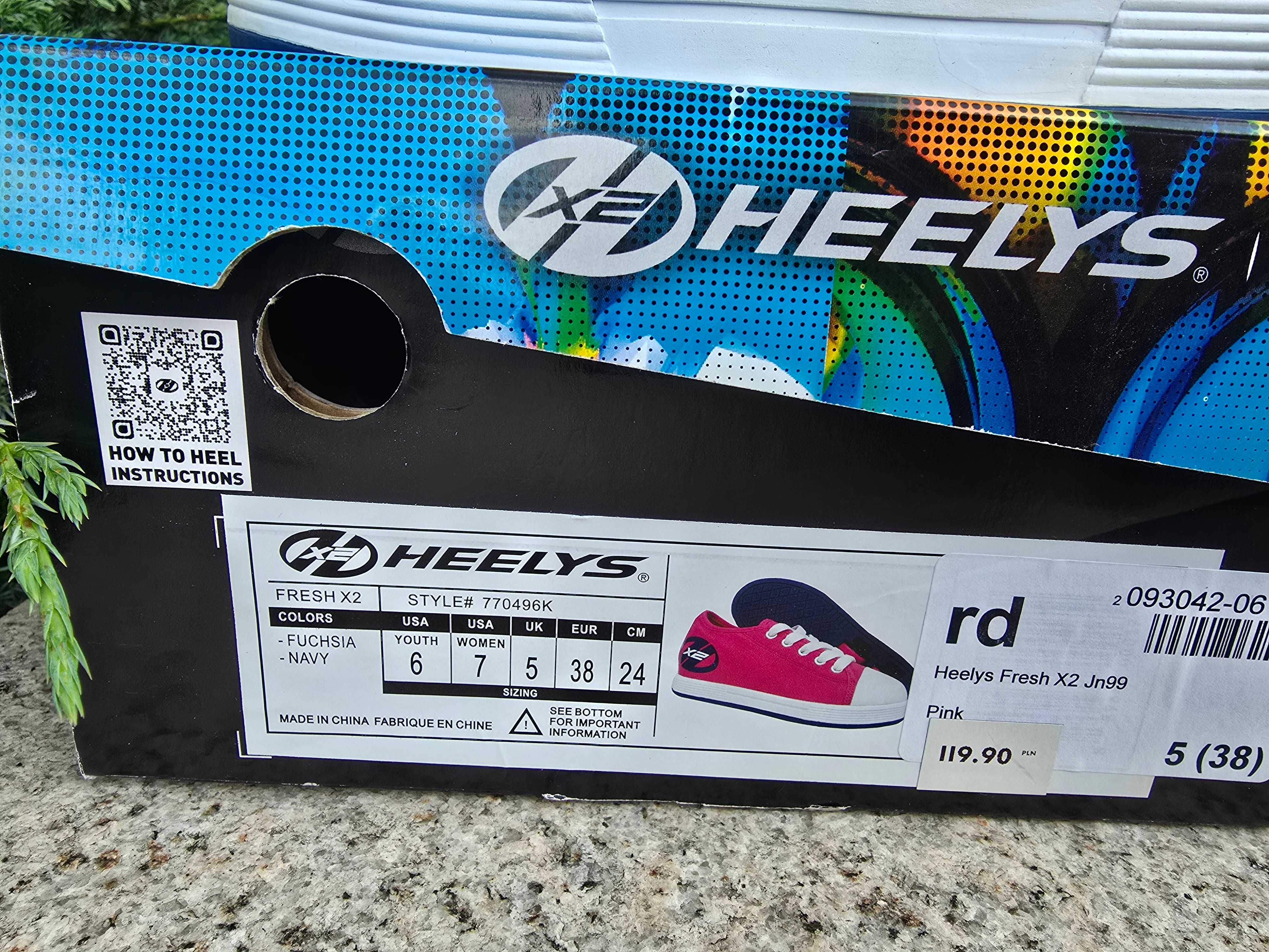 Nowe Buty marki Heelys sportowe z opcją rolek