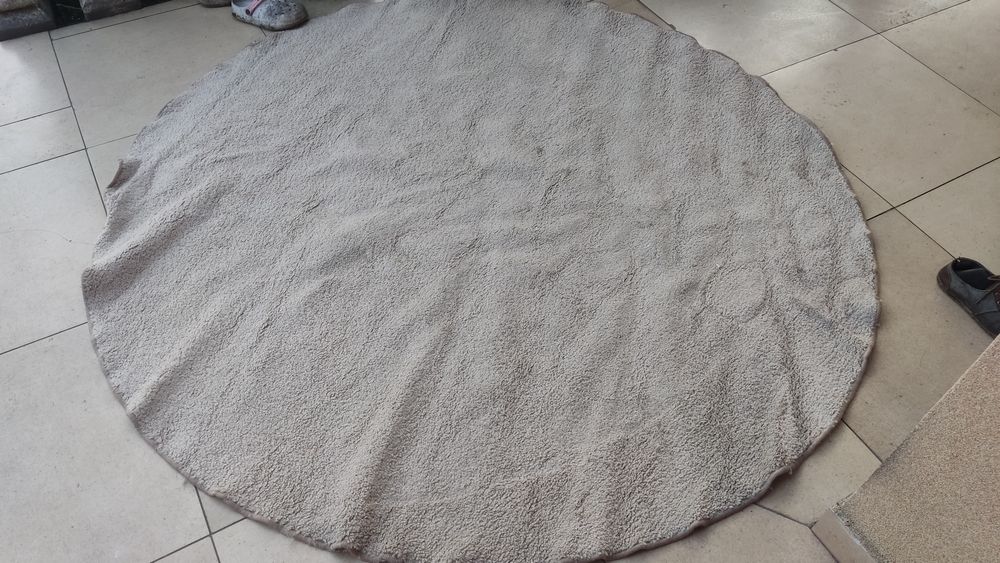 Dywan okrągły Shaggy 200cm