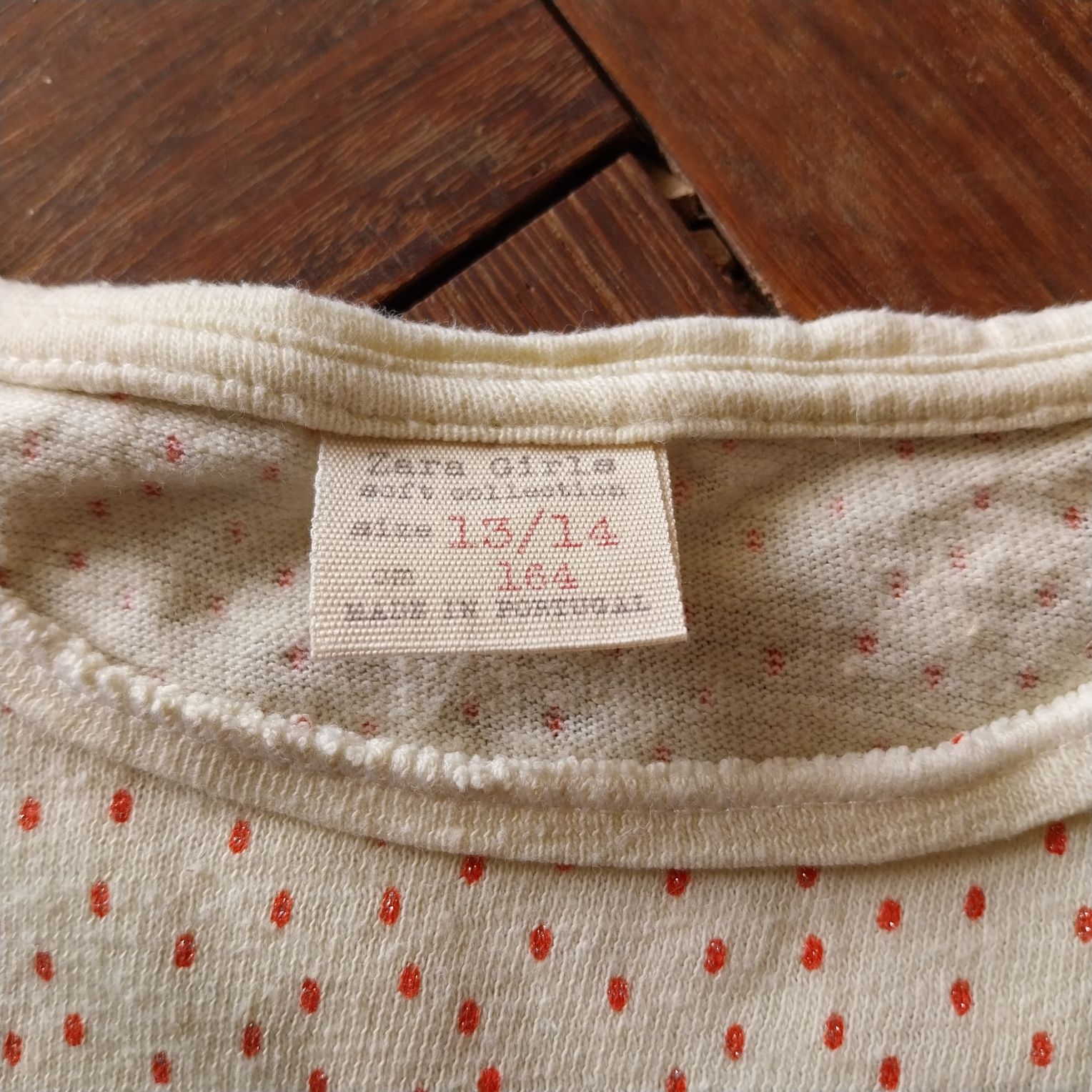T-shirt Zara 13/14 anos