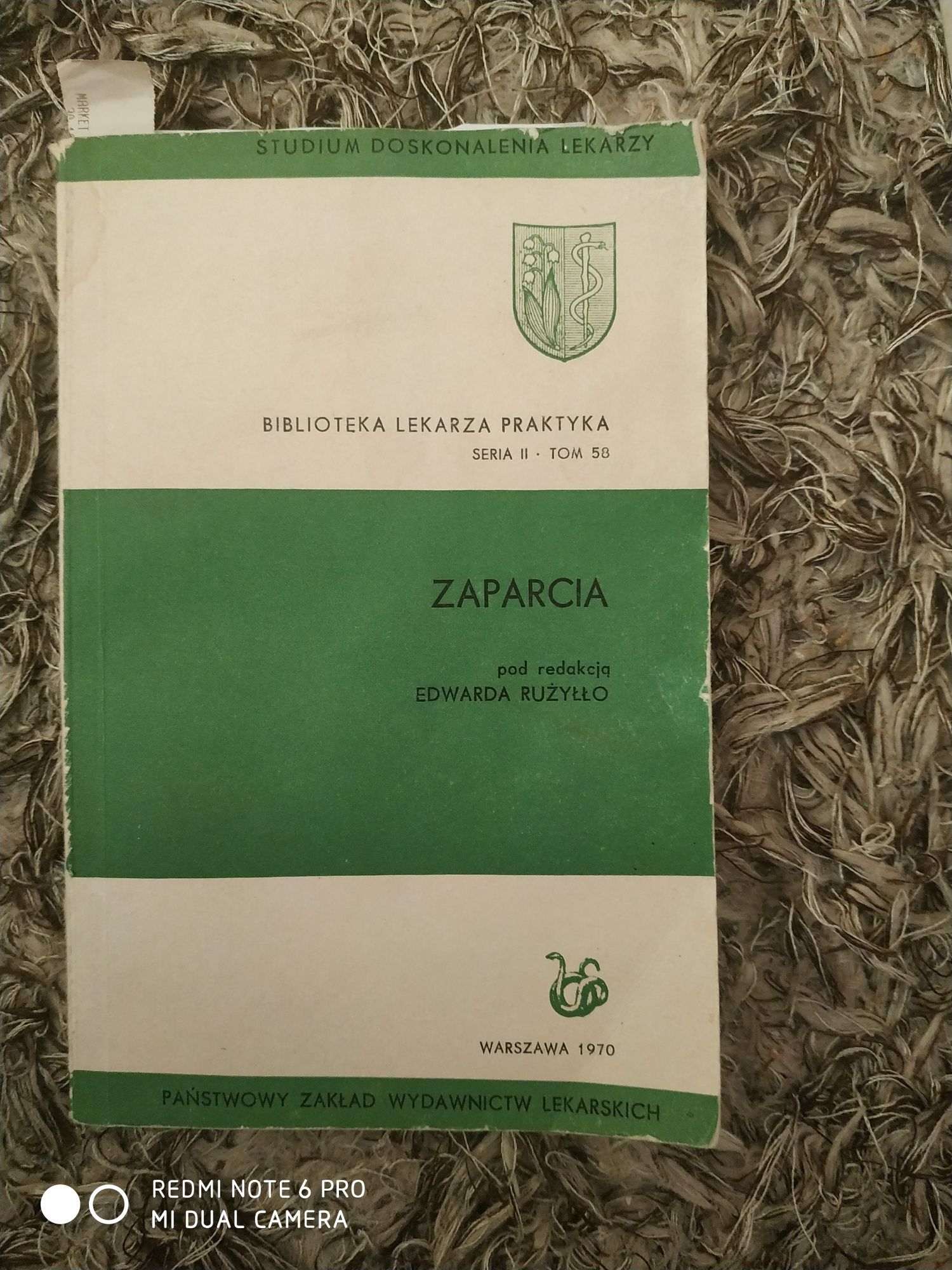 Zaparcia . Edward rużyłło. 1970rok