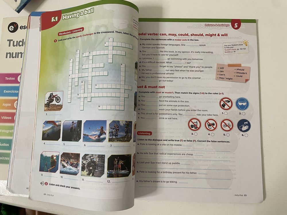 Caderno de atividades Engaging 7