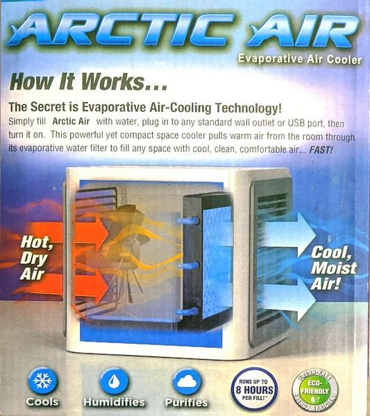 Вентилятор "Arctic Air" (увлажнитель)