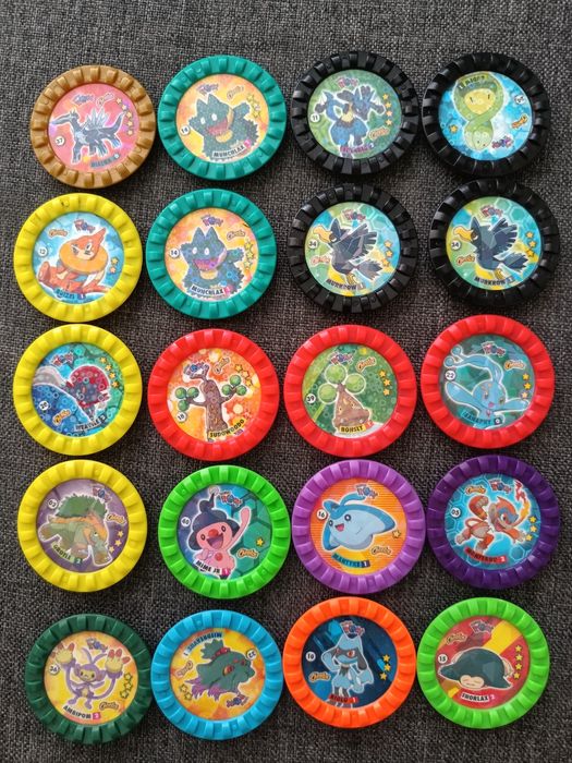 Pokemon tazo roks Cheetos