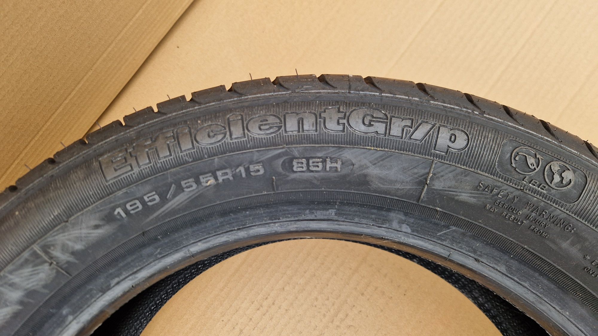 195/55R15 Good Year  EfficientGrip nowa 1szt