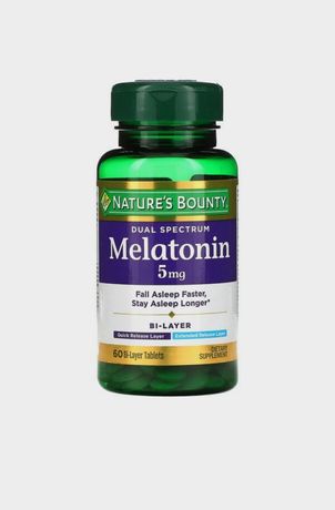 Мелатонин двойного спектра 5 мг.
