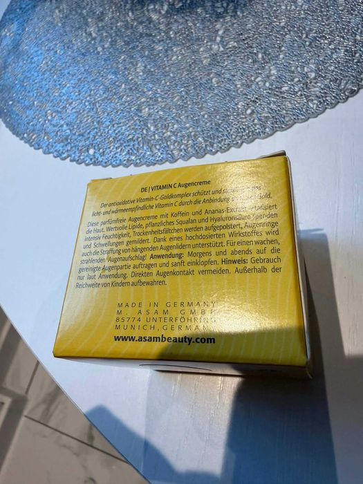 M. Asam Vitamin C Bright Eye Cream Krem pod oczy 30ml NOWY