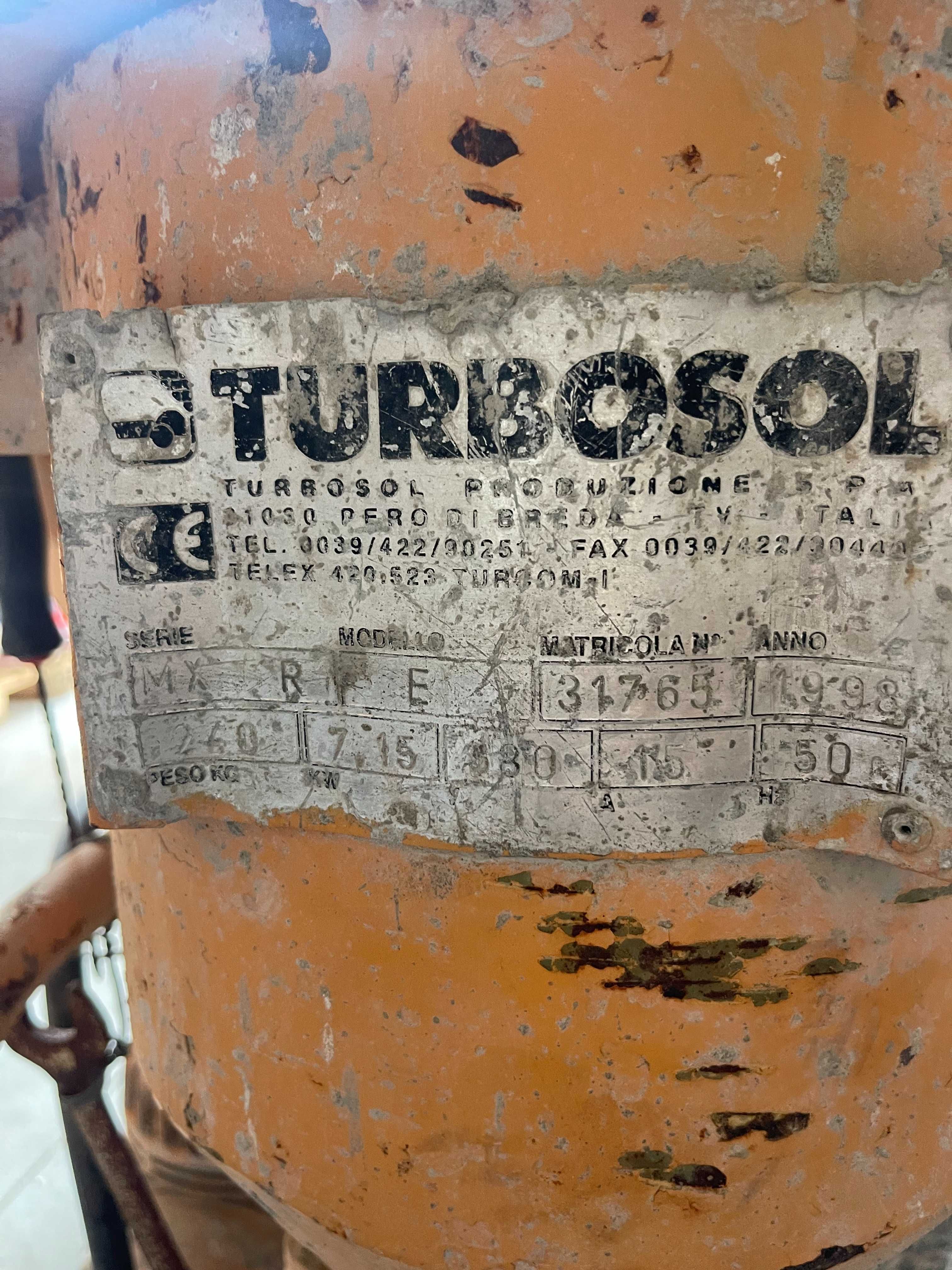 Máquina de Rebocar e Projectar TURBOSOL ECOMIX