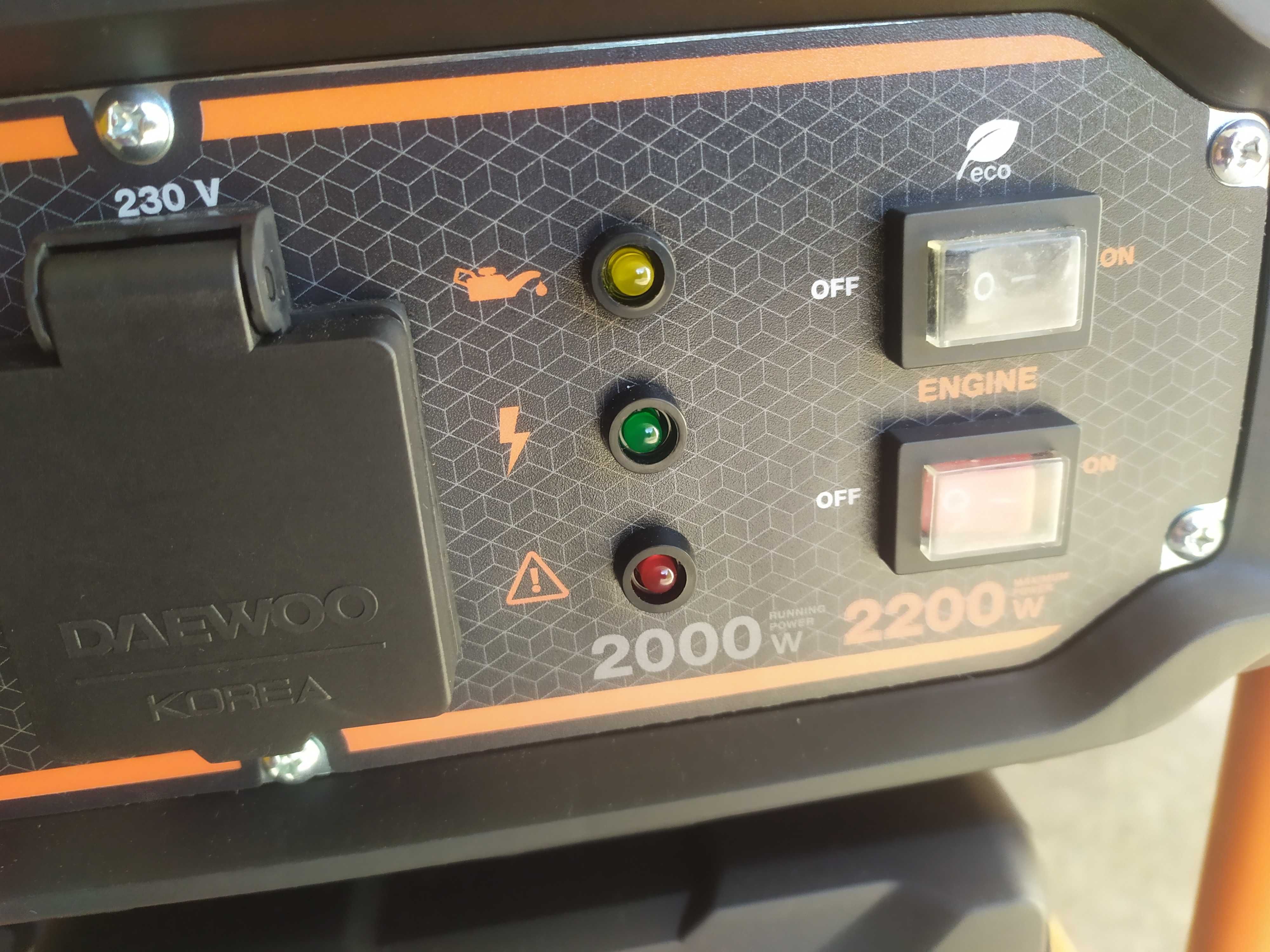 Inwertorowy agregat prądotwórczy DAEWOO GDA 2600i