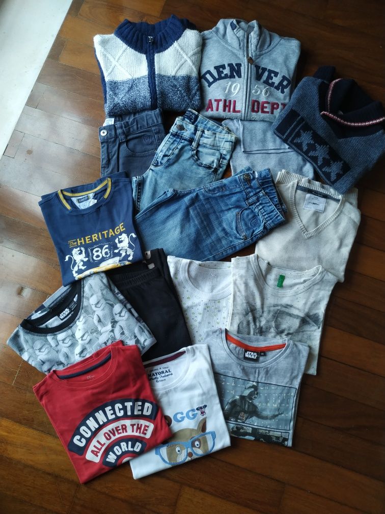 Conjunto de roupa menino 6 anos