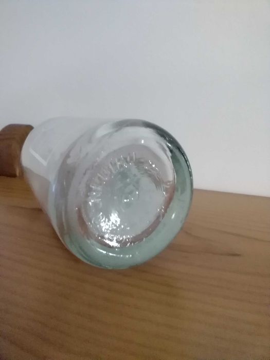 Garrafa Antiga Pirogravada Refrigerantes Quintas RITZ Orange - Lisboa