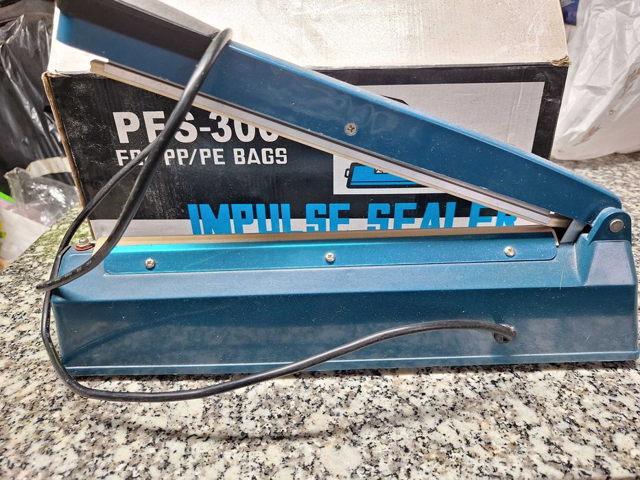 Maquina soldar sacos plásticos