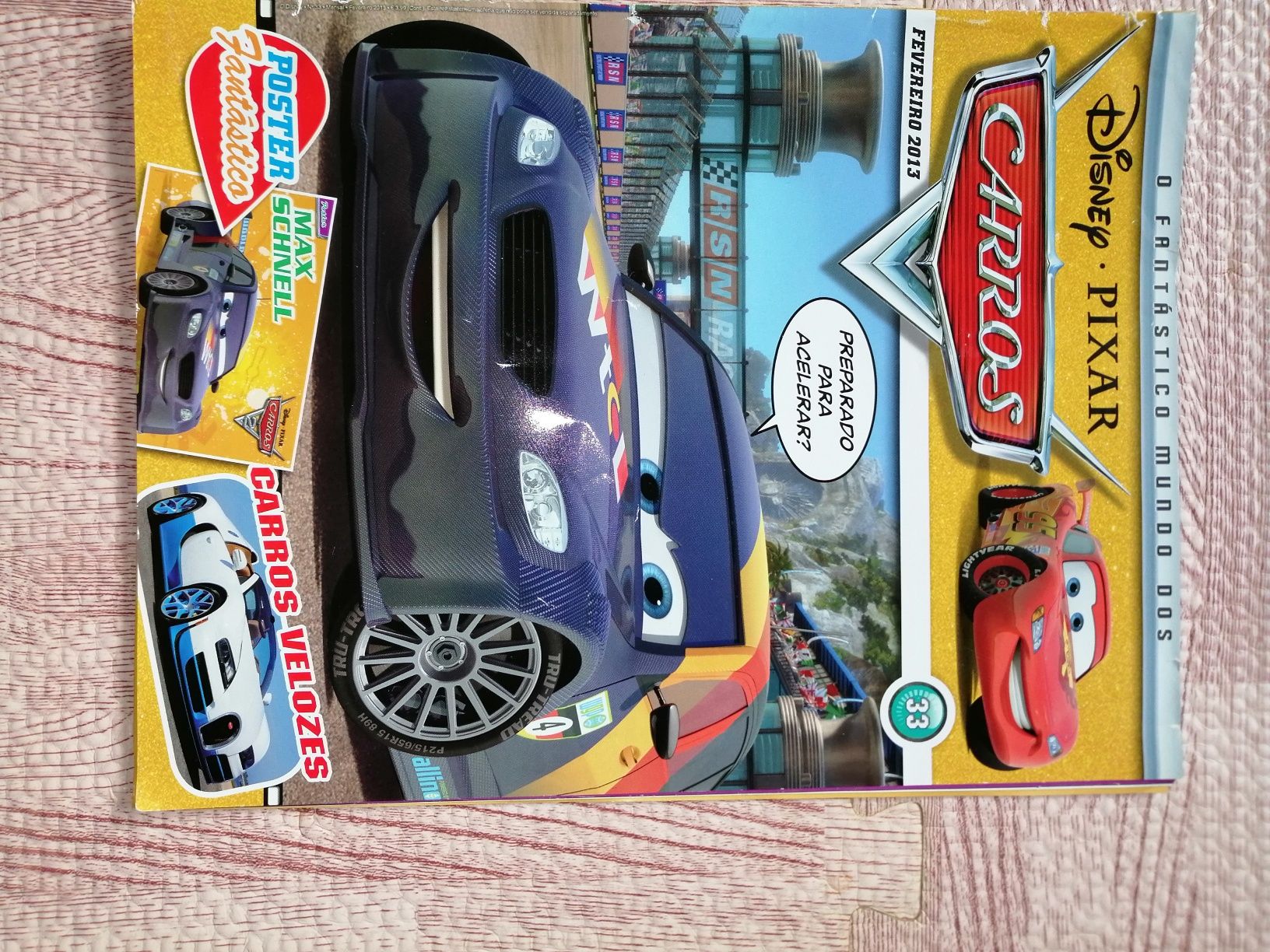 Revistas da Disney Pixar Cars (ler descrição)