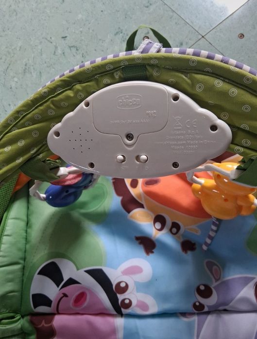 Manta para bébé com musica