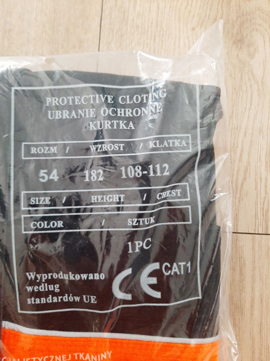 Kurtka robocza ochrona professional black