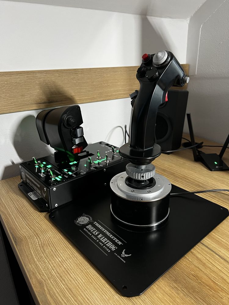 Thrustmaster Warthog zestaw joystick i przepustnica OKAZJA!