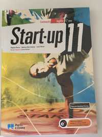 Start-up 11 livro de inglês 11 ano ainda com o plastico