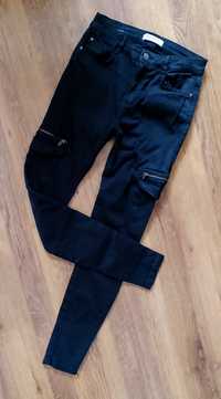 Spodnie bojówki damskie XS S Pull & Bear