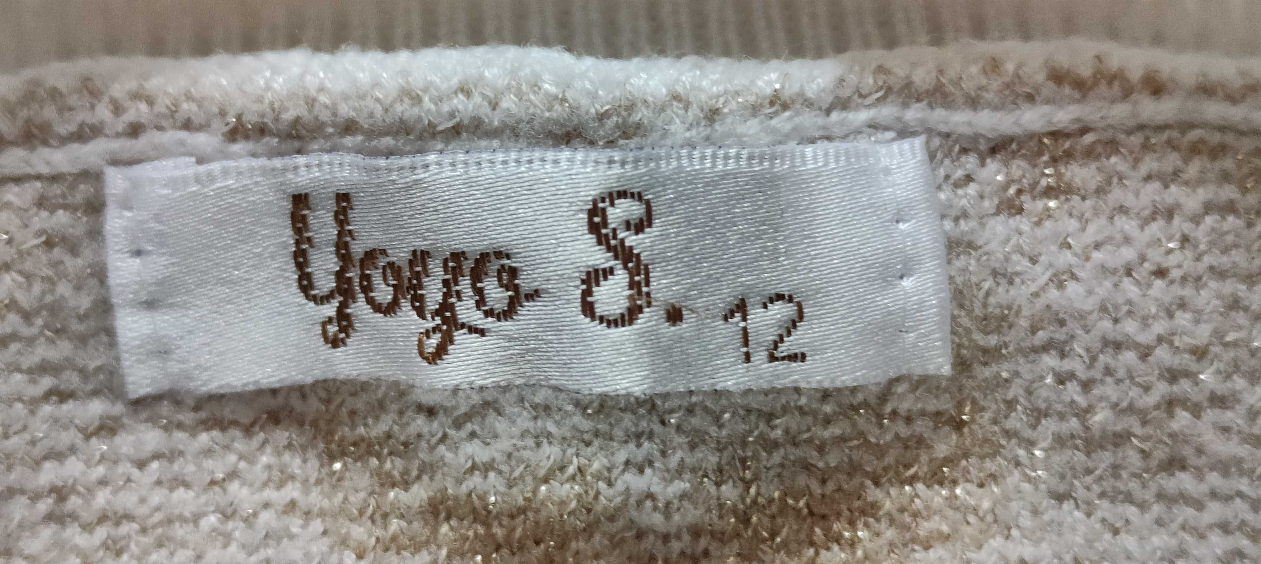 Sweter zapinany dziewczęcy 134
