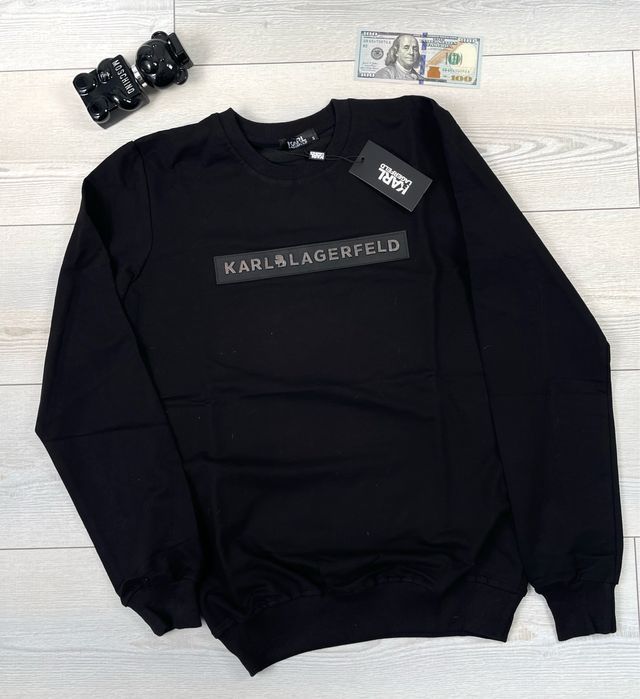 KARL LAGERFELD мужской свитшот брендовый реглан батник кофта мужская