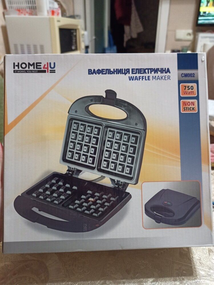 Вафельница электрическая Home4u