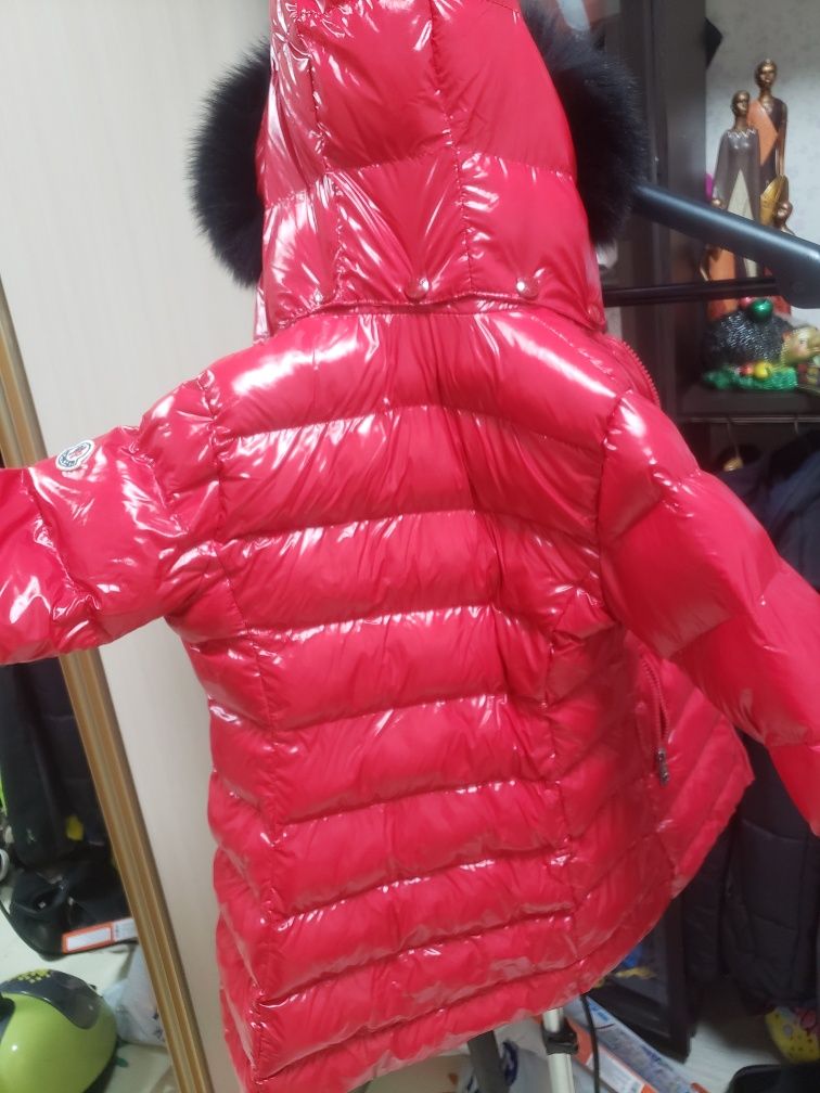 Пуховик Лаковий.MONCLER