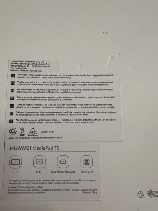 Tablet Huawei T5