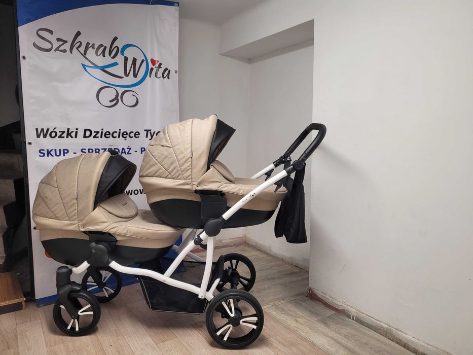 szkrabwita.pl Bliźniaczy Bebetto 42 2w1 możliwy 3w1 lub 4w1 GWARANCJA