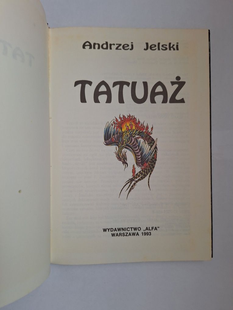 Tatuaż, Andrzej Jelski