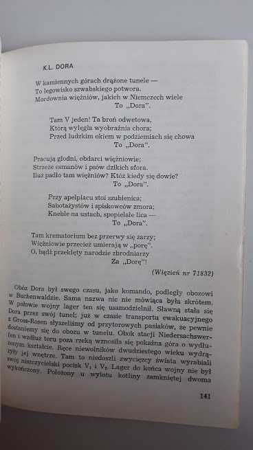 Więźniowie, heftlingi, emigranci. ks. J. Rykała. 1972
