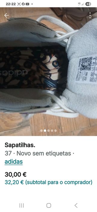 Sapatilhas adidas lindas
