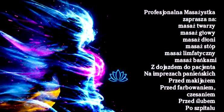 Profesjonalna Masażystka z Dojazdem do Pacjenta