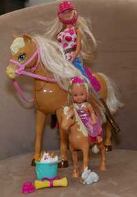Lalka Barbie, koń Barbie zestaw plus niespodzianka