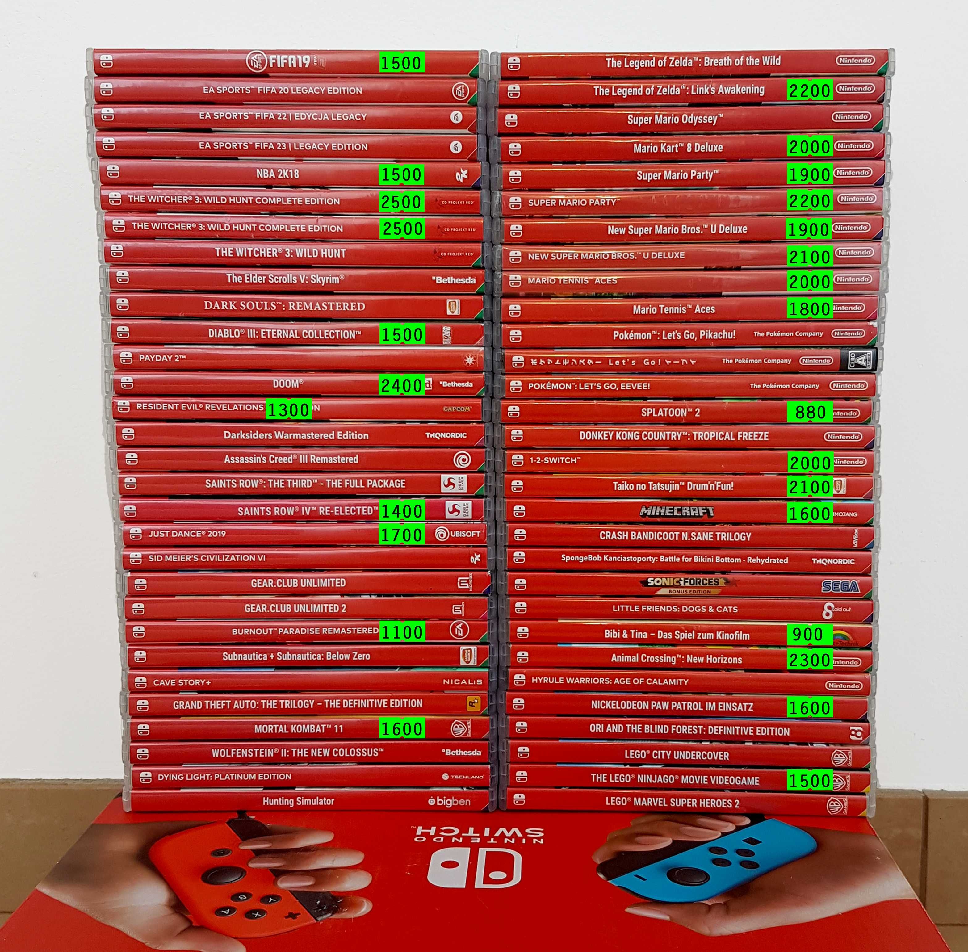 ‼️ Игры для Nintendo Switch на картриджах в Киеве. Доставка по Украине