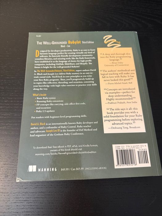 The Well-Grounded Rubyist (3.ª edição)